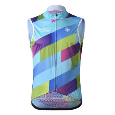 China 2022 Breathable Free Custom Hot Selling Windproof Design Best Selling High Quality Wind Vest High Quality Cycling Vest for sale