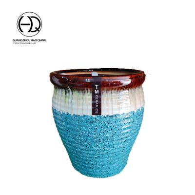 China Modern in bulk sale concrete flower ceramic pots molds planters with quantity and cheap price 16pingkou size for sale