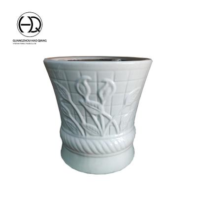 China Modern in bulk sale concrete flower ceramic pots molds planters with quantity and size cheap price 14zhitong for sale