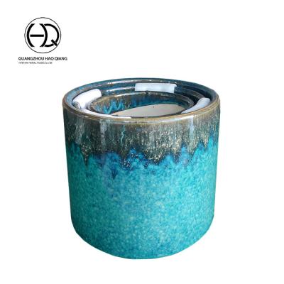 China Hot Wholesale Hot Wholesale Ceramic Pot Flower Ceramic Furnace Succelents Indoor Outdoor Plants for sale