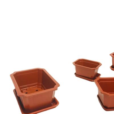 China Sale Modern Home Decoration Hexagonal Garden Plastic Flower Pot with Exquisite Design for High Quality for sale