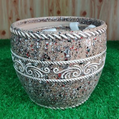 China Modern Ceramic Fiberglass Concrete Flower Green Plant Pot Molds Home Suitable For Sale for sale