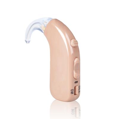 China Mini Rechargeable BTE Hearing Amplifier Digital Hearing Aids For Elder D322 for sale