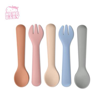 China Minimalist Style BPA Free Baby Training Utensils For Newborn Kids for sale