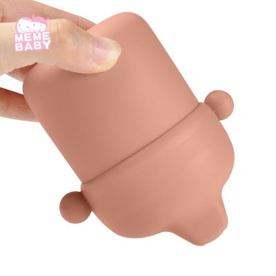 China OEM Service Silicone Baby Cup Baby Feeding Cups Sippy Cups CE Certified for sale