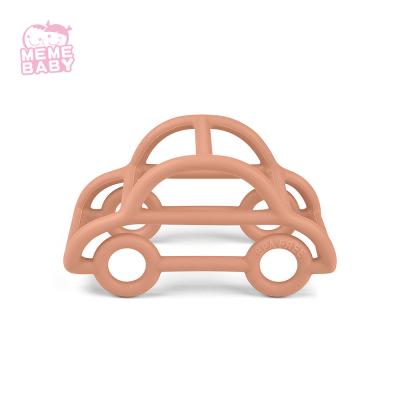 China Molar BPA Free Silicone Teether Hollow Design FDA Standard for sale