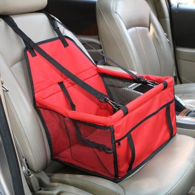 China Small Animals Pet Anti Dirt And Waterproof Car Safety Seat In Car Mesh Bag Hanging Kennel for sale