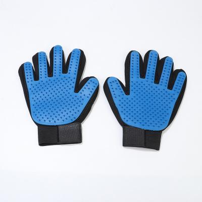 China New 259 Needle Cat Dog Hair Five Finger Gloves Pet Sustainable Gloves for sale