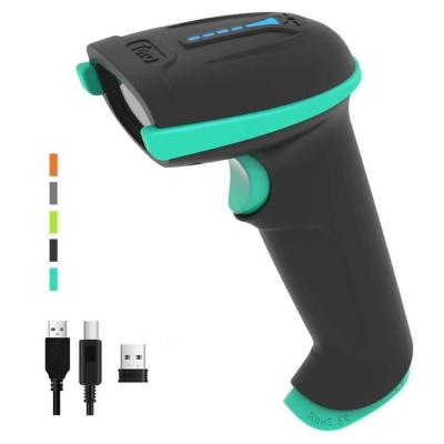 China Tera Wireless 1D Laser Barcode Scanner USB Wired Handheld 1D Barcode Reader Model 5100 BU 30-1000mm for sale