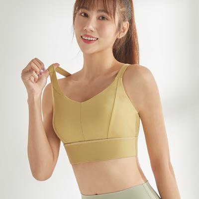 China New Customized Design Breathable Crop Top Plus Size XXXL Adjustable Wholesale Fitness Workout Gym Women Yoga Sports Bra for sale