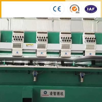 China CHUANGJIA high speed embroidery machine with 23 heads 10600*2660mm for sale