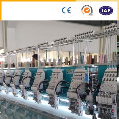 China CHUANGJIA High Speed ​​Embroidery Machine 924 With Beading Device 11000*2260mm for sale