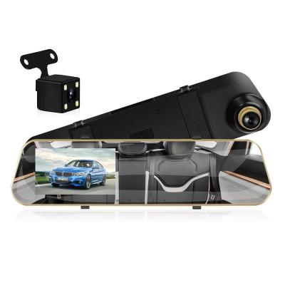 China Waterproof Car DVR Dual Lens 4.3