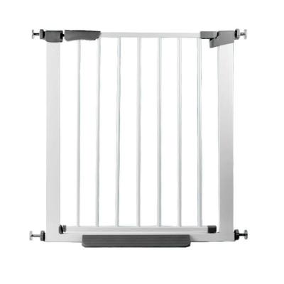 China Sustainable Home Baby Gate Guardrail Stainless Safety Gate For Kids Pet Barrier Security Gate for sale