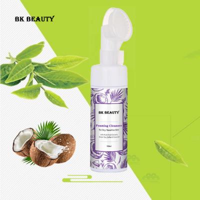 China Hot Selling Acne Treatment Facial Cleansing Gel Best Face Detergent Green Tea Coconut Ceramides Water Sensitive Moisturizer Men for sale