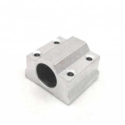 China 52100 SC 40LUU SC40LUU SCS40LUU SMA40LUU 40mm Chrome Steel Linear Shaft Ball Bearing Block CNC Slide Bushing Unit for sale