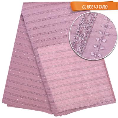 China New Arrival Fashion Sustainable African Cotton Embroidery Swiss Voile Lace Fabric for sale