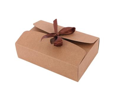 China Handmade LOYALTY Custom Design Brown Paper Kraft Box Paper Envelope Box IN STOCK for sale