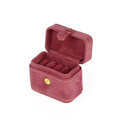 China Portable Jewelry Box Travel Jewelry Storage Box LOYALTY Mini Ring Ear Box Nail Jewelry Box Portable Travel Jewelry Storage Box for sale