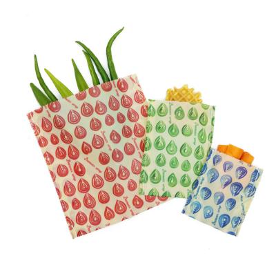 China Reusable Plastic Free Biodegradable Food Wrap Bags Reusable Plastic Free Biodegradable Wrap Storage Bag Food Alternative Custom for sale