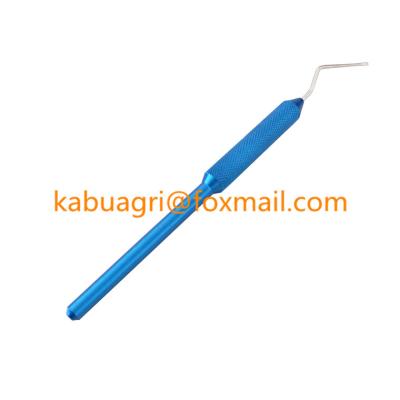 China Beekeeper Grafting Tool Beekeeping Stainless Steel Plastic Bee Grafting Needle For Beekeeper Bee Movable Queen for sale