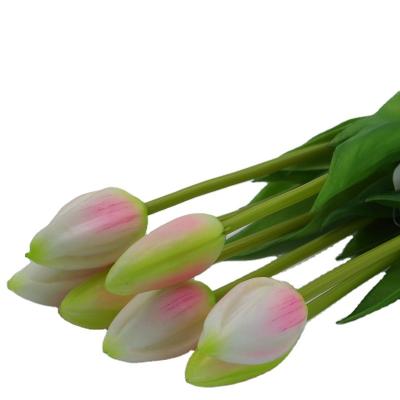 China Tulip Artificial Flower Artificial Decorative Flower Band Product Friendly-Environmental Special Home Valentine's Day for sale