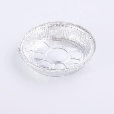 Chine Conteneur de nourriture en aluminium de rond d'ODM 0.07mm jetables écologiques à vendre