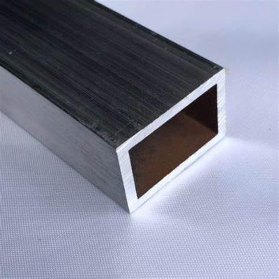 China 6061 T6 Aluminum Square Tube Mill Finished Rectangular Aluminum Pipe for sale