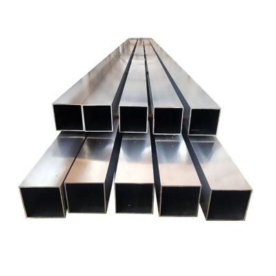 China 6000 Series Anodized Extruded Aluminium Tube 6063 6061 Hollow Rectangular Aluminum Square Pipe for sale