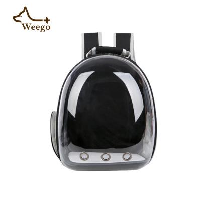 China Weego Hot Selling Pet Travel Pet Bag Space Capsule Pet Cage Portable Portable Transparent Backpack for sale