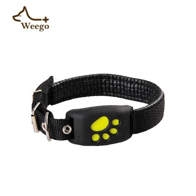 China Hot Sale Weego Amazone GPS Tracker Mini Smart Pet Tracker Waterproof Real Time Automatic Alarm Pet Smart Tracker 1(M) for sale