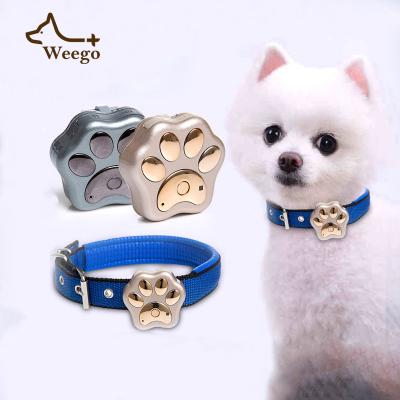 China New Weego Gps Mini Voice Monitor Pet Tracker Devicewaterproof Pet Gps Anti-lost Tracker Dog Tracking Microchip Collars for sale