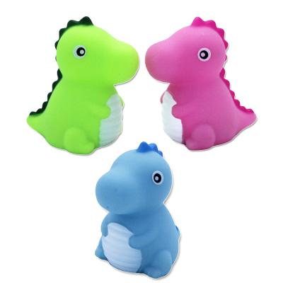 China Bath Toy Amazon Hot Sale Animal Bath Mini Baby Shower Swimming Toys PVC Vinyl Cartoon Dinosaur Bath Toy for sale