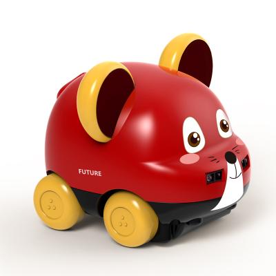 China Cute Cartoon Animal RC Hobby Car Hand Control Induction Gesture Sensor Auto Following Car Toy for sale