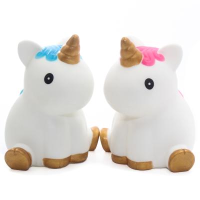 China Excellent LED Baby Lamp Cute Nursery Animal Safe Material Animal Unicorn Night Lamp For Children for sale