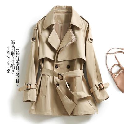 China High Quality Women's Breathable College Jacket Outwear Slim Fit Women's Ditch Coats Wind Women Coat Jacket for sale