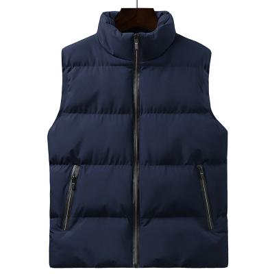 China Viable High Quality Mens Coat Goose Down Vest For Men Cotton Jacket Warm Casual Light Weight Down Vest Mens for sale