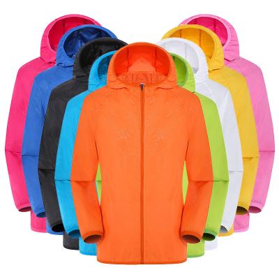 China 2021 MONTE EVEREST Wholesale QUICK DRY UV Proof Water Repellent Men Roll Up Breaker Jacket Multi-colors Jacket for sale