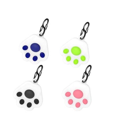 China Anti-Fall 4 Colors Silicone 3D Available Dog Collar For Airtags Cases For Pets For Airtag Dog Case Holder for sale