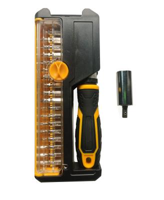 China 22-In-1 Multi Functional Screwdriver Set With Ratchet Handle And Unisocket for sale