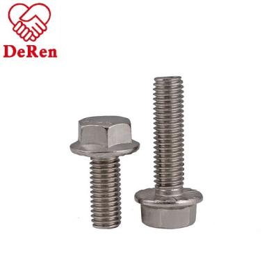 China food & Beverage Factory Price High Quality Flange Bolt Hex Head Flange Bolt DIN6921/DIN6922 for sale