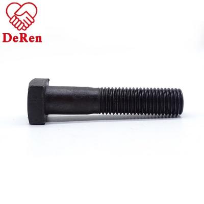 China General Industry H.D.G High Quality Square Head Bolt DIN478/DIN479 /Black for sale