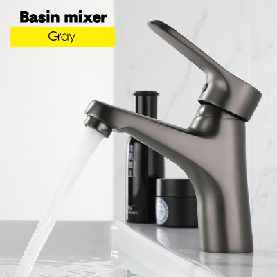 China Best Sense Faucets Simple Handle Mixer Sink Mixer Tap Bathroom Sale Luxury Faucet For Sale for sale