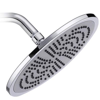 China Without Slide Bar Shower Head Round Clad Top Head Shower Head Bathroom Bath Accessories for sale