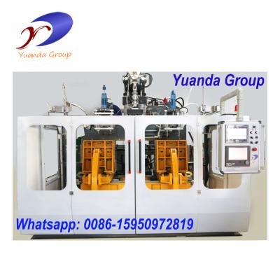 China Plastic product plastic drum making machine blow molding making machine lowest price molding machine par doulbe stations for sale