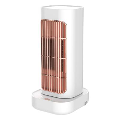 China New Design 110V-220V Hotel Electric Convector Fan Rechargeable Hot Air Mini Portable Room Heaters for sale