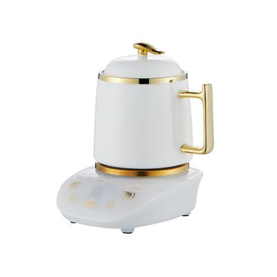 China 500ml Viable Multifunctional Intelligent Self-heating Mug with Heating Pad, Slow Cooking Ceramic Electric Stew Mug for sale