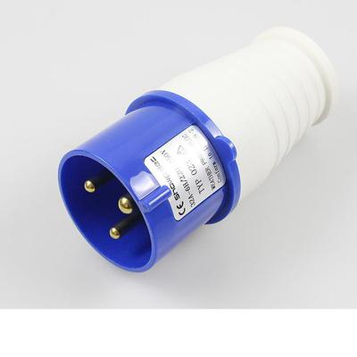 China CE 16a 220v 3pins ip44 industrial superior waterproof industrial sockets for sale