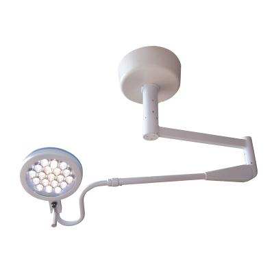 China Single Dome 50000Lux LED Metal Aluminum Alloy Examination Light Ceiling Medical Lamp Manufacture for sale