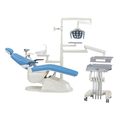 China Dental Regional Chinese Fashion Mobile Ce Approved Integral Portable Dental Unit Dental Chair Price for sale